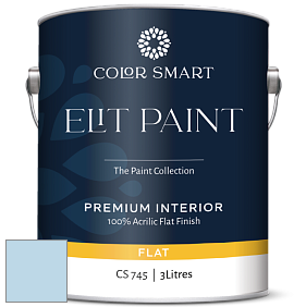 COLOR SMART CS 745 ELIT PAINT глубокоматовая моющаяся краска цвет 814 Jet Stream