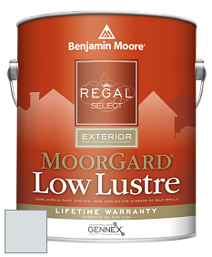 Benjamin Moore W103 Regal Select Exterior Paint-MoorGard Low Lustre Finish краска цвет 875 Blue Veil