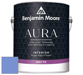Benjamin Moore Aura 522 Interior Paint - Matte краска цвет NCS S 1555-R70B 