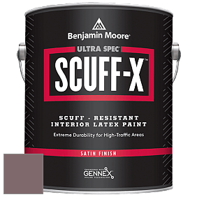 Benjamin Moore 486 Ultra Spec SCUFF-X Interior Satin Finish краска цвет 1252 Mink Violet