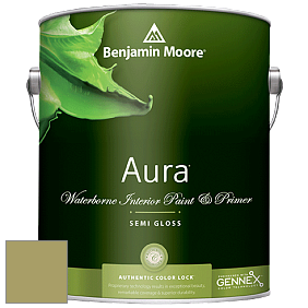Benjamin Moore Aura 528 Waterborne Interior Semi-gloss Finish краска цвет 530 Medieval Times