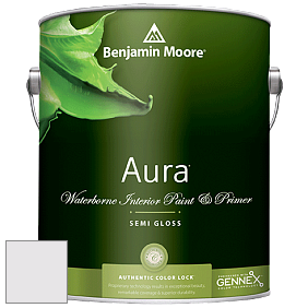 Benjamin Moore Aura 528 Waterborne Interior Semi-gloss Finish краска цвет 882 Feathered Violet