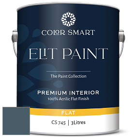 COLOR SMART CS 745 ELIT PAINT глубокоматовая моющаяся краска цвет 1666 In the Midnight Hour
