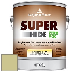 Benjamin Moore 355 Super Hide Zero Voc Interior Flat краска цвет RAL 1000 