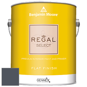 Benjamin Moore 547 Regal Select Waterborne Interior Flat Finish краска цвет AF-565 