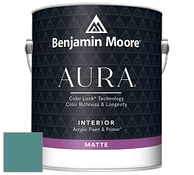 Benjamin Moore Aura 522 Interior Paint - Matte краска цвет NCS S 4030-B50G 
