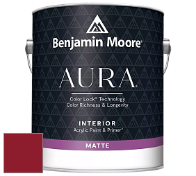 Benjamin Moore Aura 522 Interior Paint - Matte краска цвет RAL 3003 