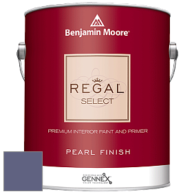 Benjamin Moore 550 Regal Select Waterborne Interior Pearl Finish краска цвет 2069-30 Darkest Grape