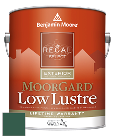 Benjamin Moore W103 Regal Select Exterior Paint-MoorGard Low Lustre Finish краска цвет 2043-10 Absolute Green