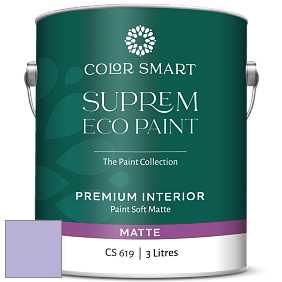 COLOR SMART CS 619 SUPREM ECO PAINT матовая краска цвет 1396 Heather Plum