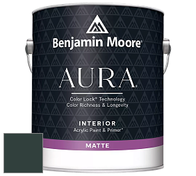 Benjamin Moore Aura 522 Interior Paint - Matte краска цвет RAL 6012 
