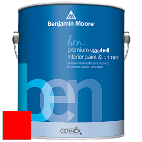 Benjamin Moore Ben W626 Premium Interior Latex Eggshell краска цвет RAL 3026 