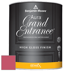 Benjamin Moore Aura 148 Grand Entrance High Gloss эмаль цвет 2087-30 Italiano Rose