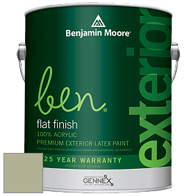 Benjamin Moore Ben 541 Waterborne Exterior Flat Finish краска цвет AF-440 