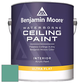 Benjamin Moore 508 Waterborne Ceiling Paint краска для потолков цвет 649 Captivating Teal