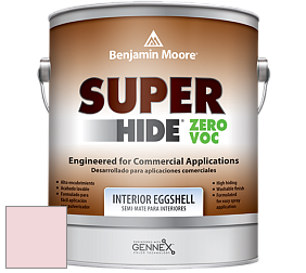 Benjamin Moore 357 Super Hide Zero Voc Interior Eggshell краска цвет 1352 Pink Dynasty