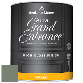 Benjamin Moore Aura 148 Grand Entrance High Gloss эмаль цвет AF-475 