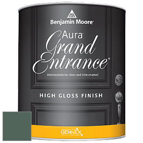 Benjamin Moore Aura 148 Grand Entrance High Gloss эмаль цвет 693 Under the Sea
