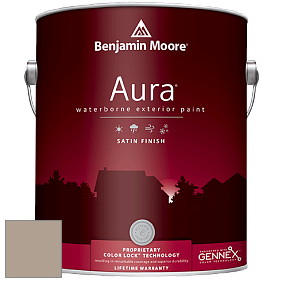 Benjamin Moore Aura 631 Waterborne Exterior Satin Finish краска цвет 985 Indian River
