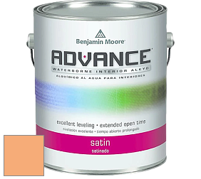 Benjamin Moore 792 Advance Interior Paint-Satin эмаль цвет 2015-40 Peach Sorbet