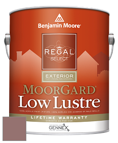 Benjamin Moore W103 Regal Select Exterior Paint-MoorGard Low Lustre Finish краска цвет 2103-40 Hickory Stick