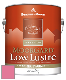 Benjamin Moore W103 Regal Select Exterior Paint-MoorGard Low Lustre Finish краска цвет 2000-40 Strawberry Shortcake