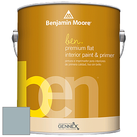Benjamin Moore Ben W625 Premium Interior Latex Flat краска цвет AC-22 BM AC-22