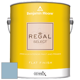 Benjamin Moore 547 Regal Select Waterborne Interior Flat Finish краска цвет 837 Sheer Romance