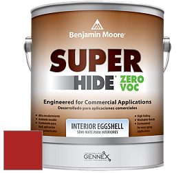 Benjamin Moore 357 Super Hide Zero Voc Interior Eggshell краска цвет RAL 3000 