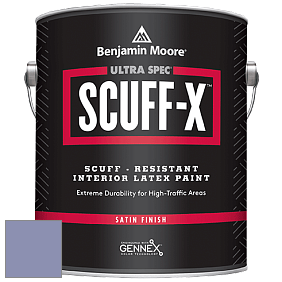 Benjamin Moore 486 Ultra Spec SCUFF-X Interior Satin Finish краска цвет 2069-40 Violet Stone