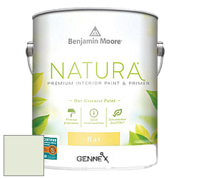 Benjamin Moore 514 Natura Interior Semi-Gloss Finish краска цвет 853 Green Essence