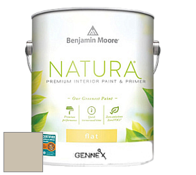 Benjamin Moore 514 Natura Interior Semi-Gloss Finish краска цвет 976 Coastal Fog