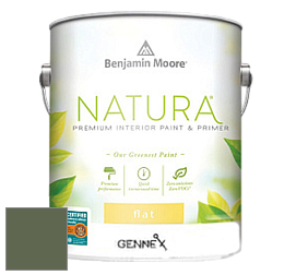 Benjamin Moore 514 Natura Interior Semi-Gloss Finish краска цвет 455 Sweet Basil