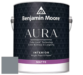 Benjamin Moore Aura 522 Interior Paint - Matte краска цвет RAL 7046 