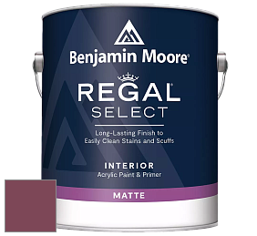 Benjamin Moore 548 IRegal Select Interior Paint - Matte краска цвет 2083-20 Cranberry Cocktail