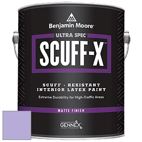 Benjamin Moore 484 Ultra Spec SCUFF-X Interior Matte Finish краска цвет 2071-50 Amethyst Cream