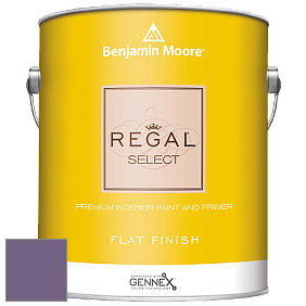 Benjamin Moore 547 Regal Select Waterborne Interior Flat Finish краска цвет 1392 Fire and Ice