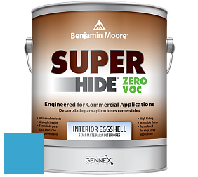 Benjamin Moore 357 Super Hide Zero Voc Interior Eggshell краска цвет 790 Bayberry Blue