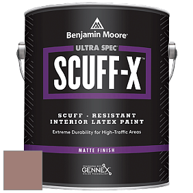 Benjamin Moore 484 Ultra Spec SCUFF-X Interior Matte Finish краска цвет 2101-40 Almond Beige