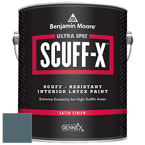 Benjamin Moore 486 Ultra Spec SCUFF-X Interior Satin Finish краска цвет 1659 Spellbound