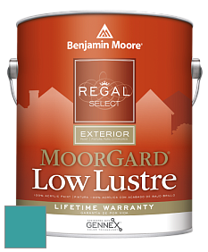 Benjamin Moore W103 Regal Select Exterior Paint-MoorGard Low Lustre Finish краска цвет 741 San Jose Blue