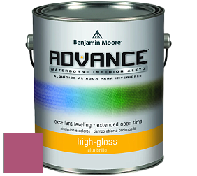 Benjamin Moore 794 Advance Interior Paint-High Gloss глянцевая алкидная эмаль цвет 2078-30 Royal Fuchsia