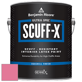 Benjamin Moore 485 Ultra Spec SCUFF-X Interior Eggshell Finish краска цвет 2000-40 Strawberry Shortcake