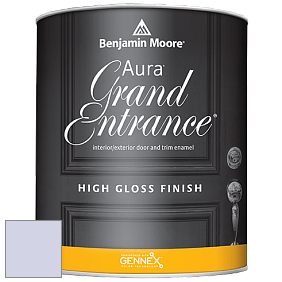 Benjamin Moore Aura 148 Grand Entrance High Gloss эмаль цвет 2069-60 Lavender Ice