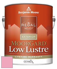 Benjamin Moore W103 Regal Select Exterior Paint-MoorGard Low Lustre Finish краска цвет 2003-50 Coral Pink