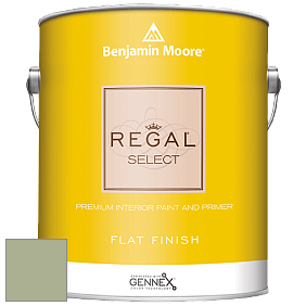 Benjamin Moore 547 Regal Select Waterborne Interior Flat Finish краска цвет HC-118 BM HC-118