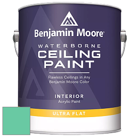 Benjamin Moore 508 Waterborne Ceiling Paint краска для потолков цвет 2039-40 Teal Blast
