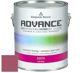 Benjamin Moore 792 Advance Interior Paint-Satin эмаль цвет 2084-30 Rouge