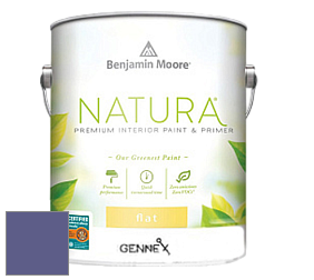 Benjamin Moore 514 Natura Interior Semi-Gloss Finish краска цвет 1407 Mauve Bauhaus