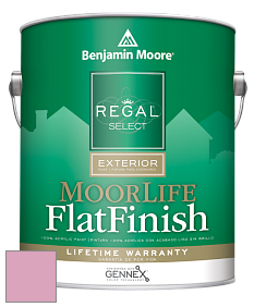 Benjamin Moore W105 Regal Select Exterior Paint-MoorLife Flat Finish краска цвет 2080-50 Bayberry